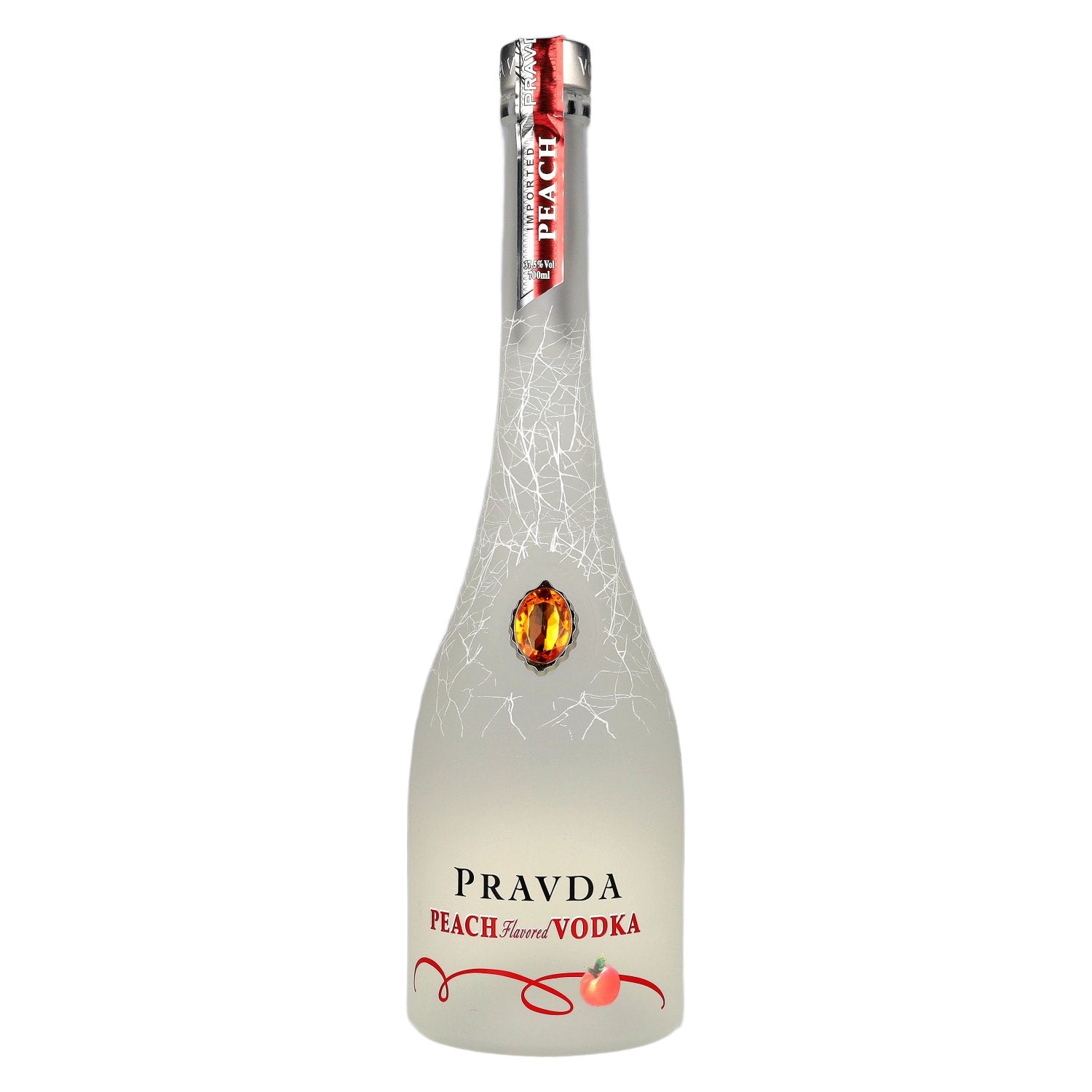 Pravda PEACH Flavored Vodka 37,5% Vol. 0,7l