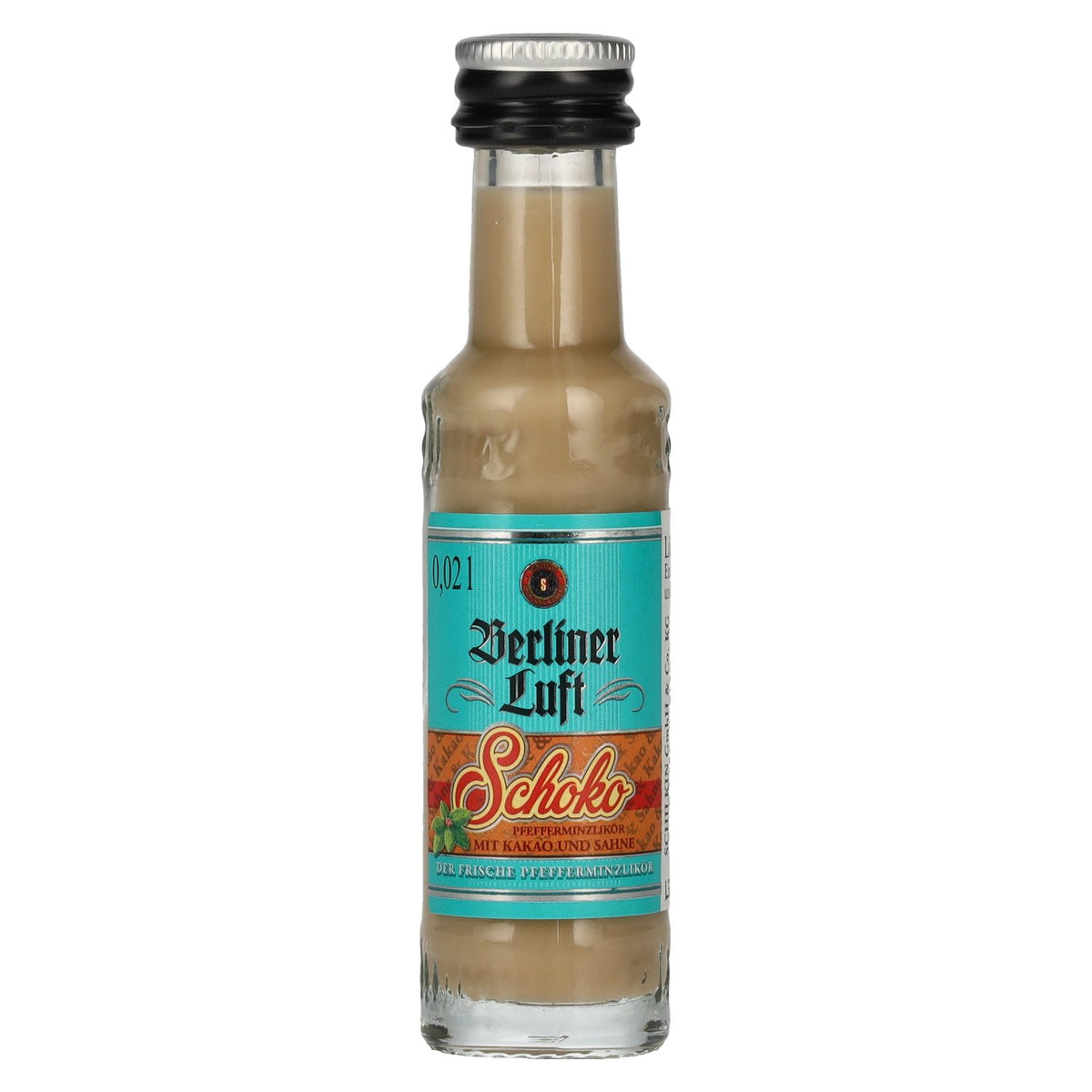 Berliner Luft SCHOKO Der Frische Liqueur de menthe 15% vol. 0,02l