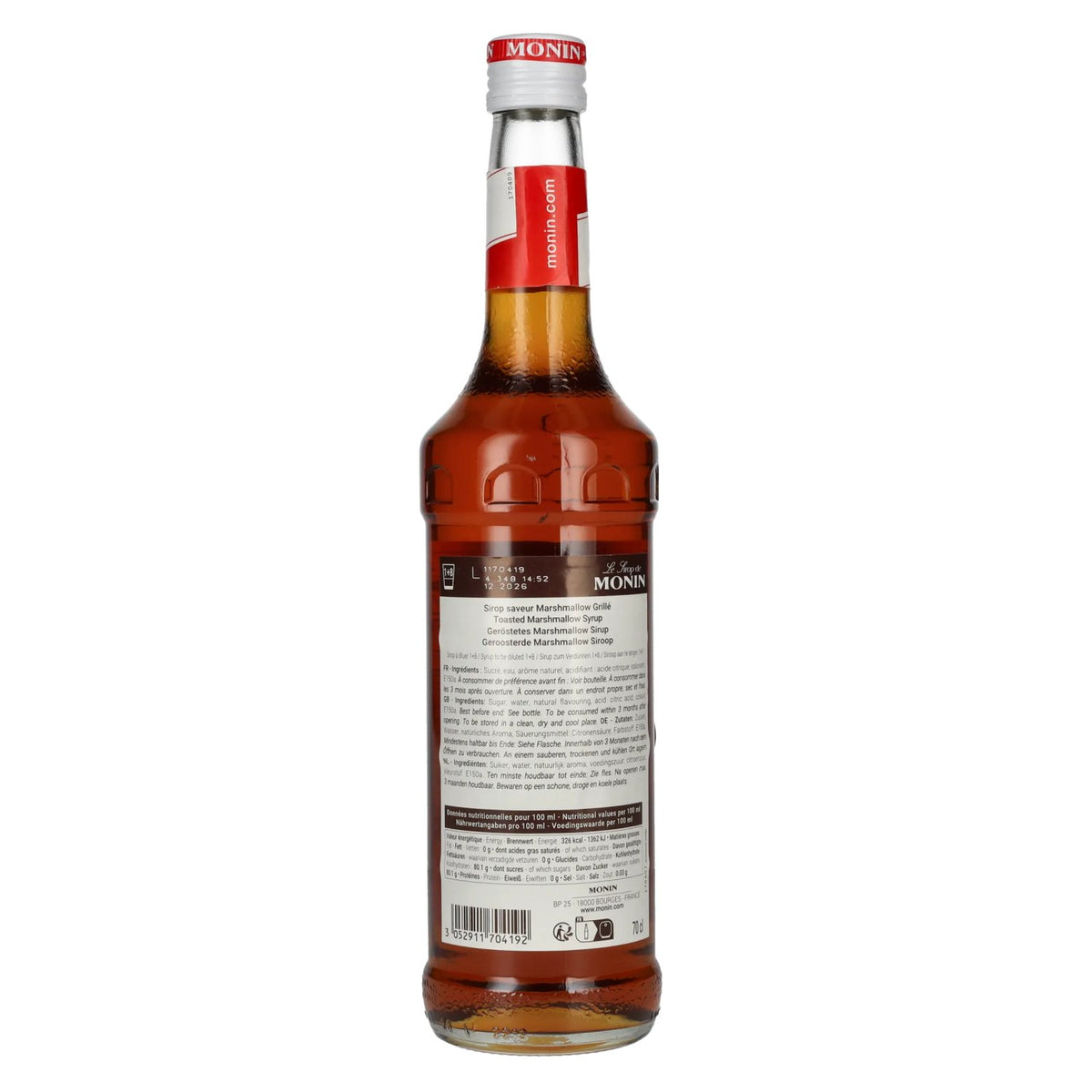 Sirop Monin MARSHMALLOW GRILLÉ 0,7 l
