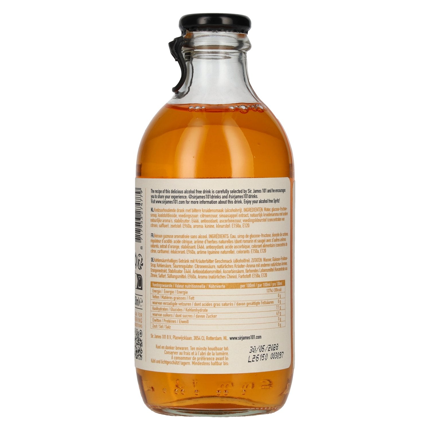 Sir. James 101 SPRITZ Aperitif alcohol free 0,25l