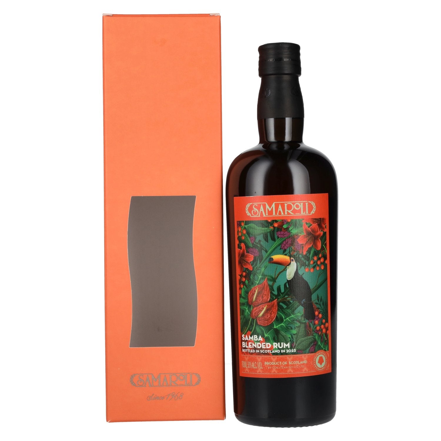 Samaroli Samba Blended Rum 2023 50 % vol. 0,7 l dans un coffret cadeau