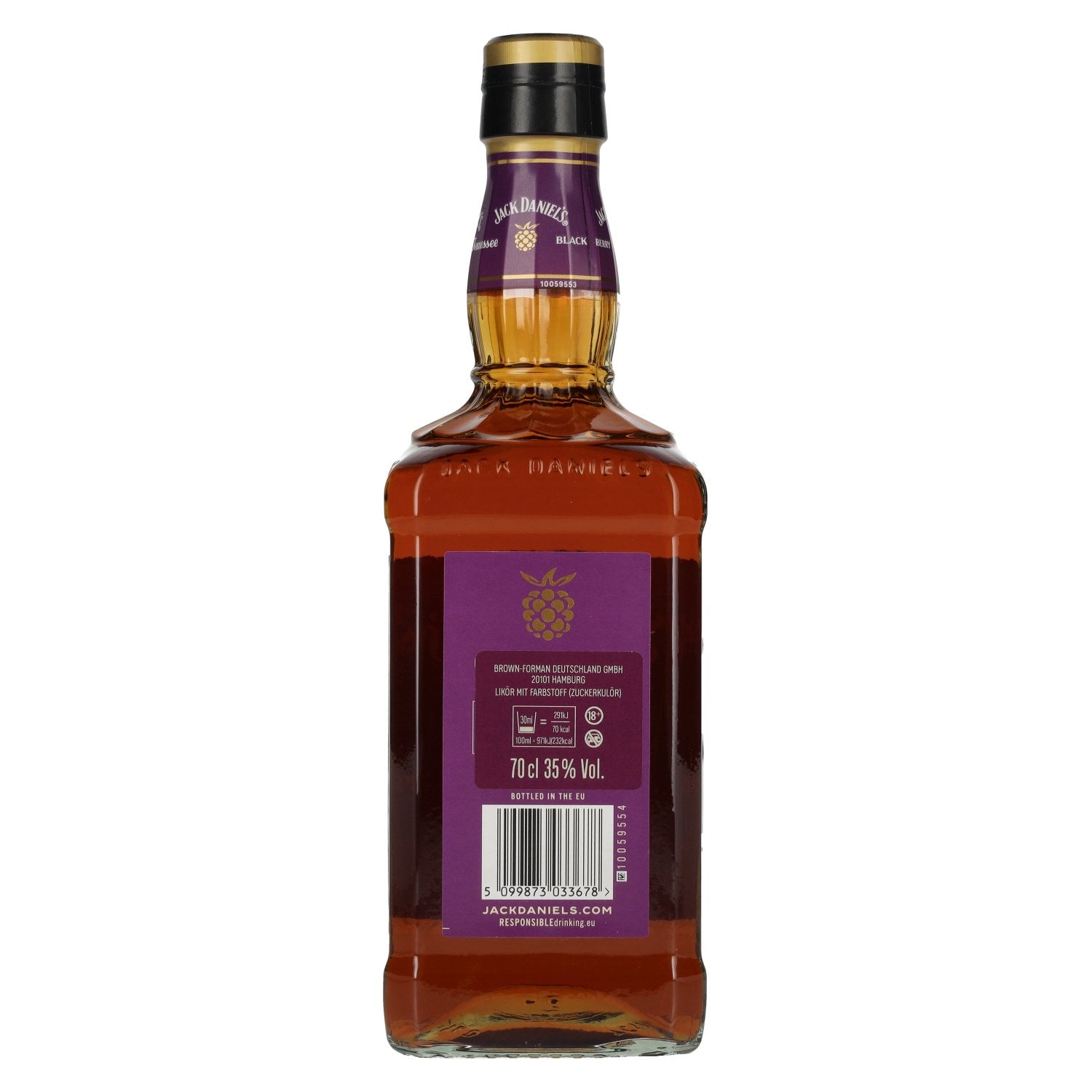 Jack Daniel's Tennessee BLACKBERRY 35% Vol. 0,7l – delicando