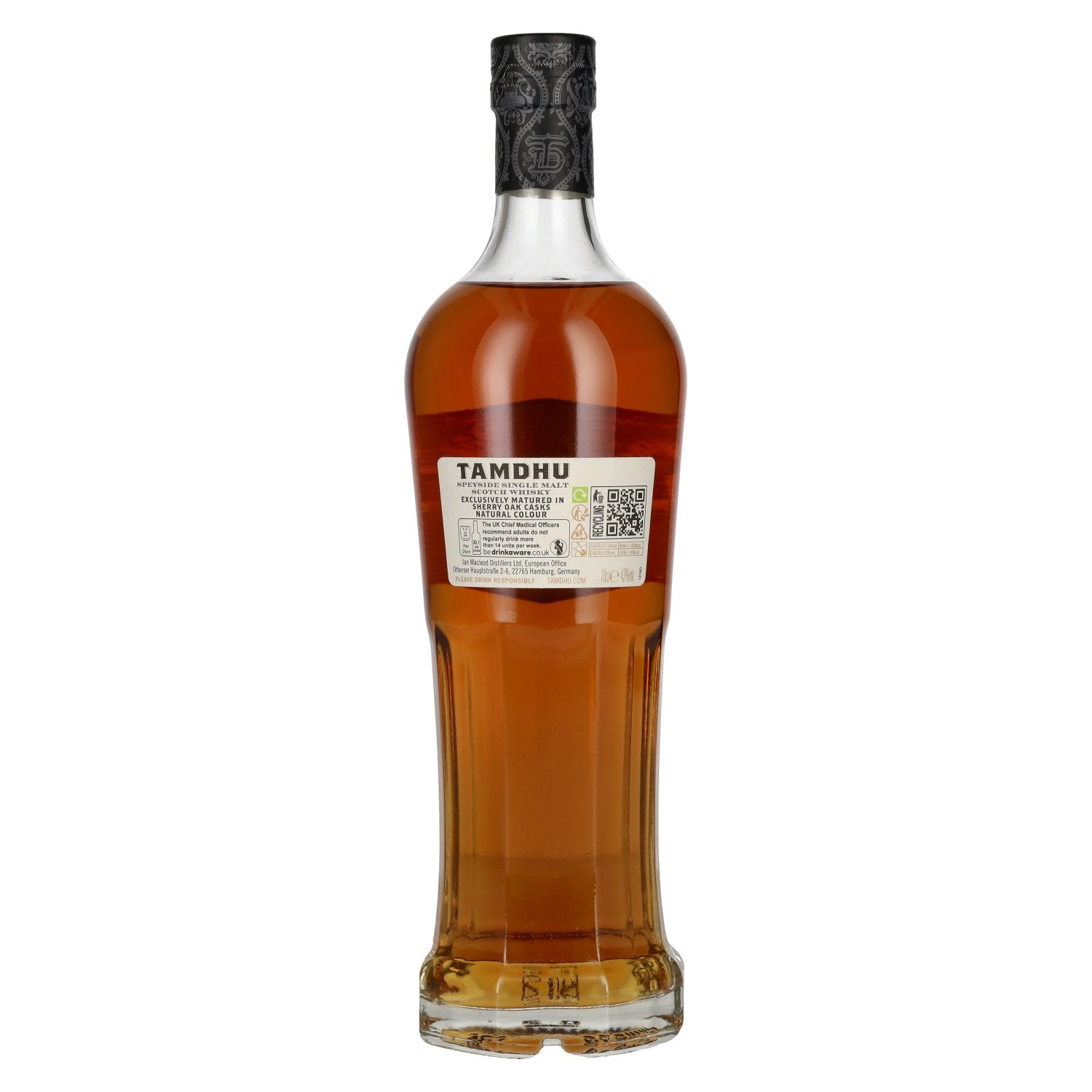 Tamdhu 12 ans d'âge, single malt du Speyside, édition limitée, 43 % vol., 0,7 l