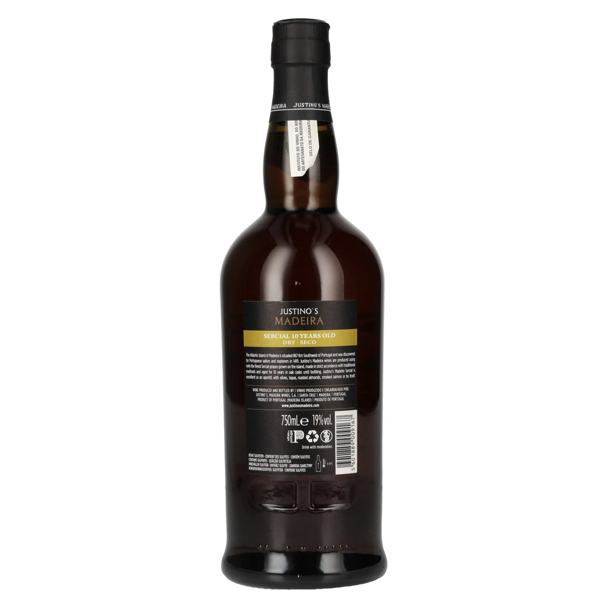 Justino's Madeira 10 Years Old SERCIAL 19% vol. 0.75 l