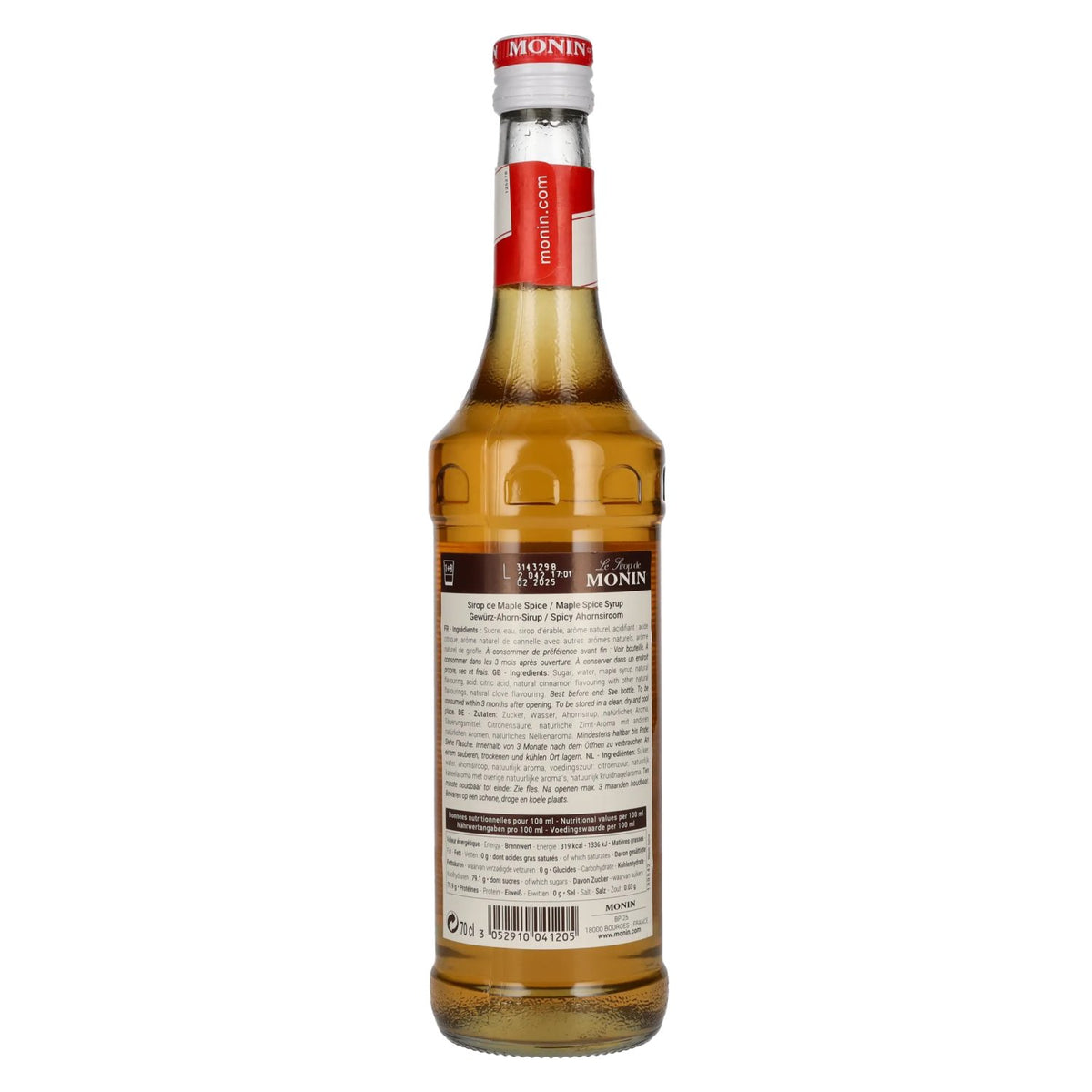 Le Sirop de Monin AHORN 0,7l