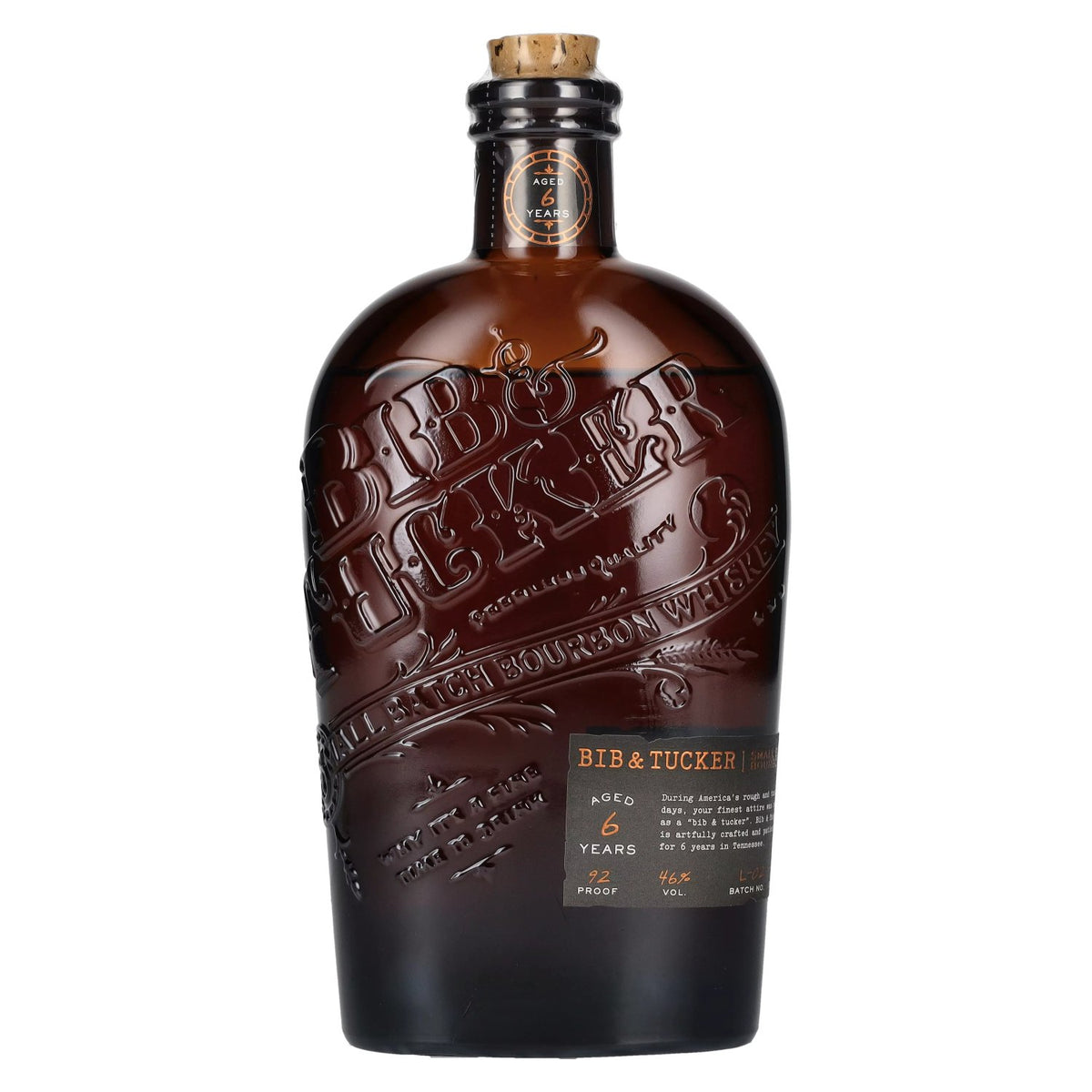 Bib &amp; Tucker 6 Years Old Small Batch Bourbon Whiskey 46% Vol. 0,7l