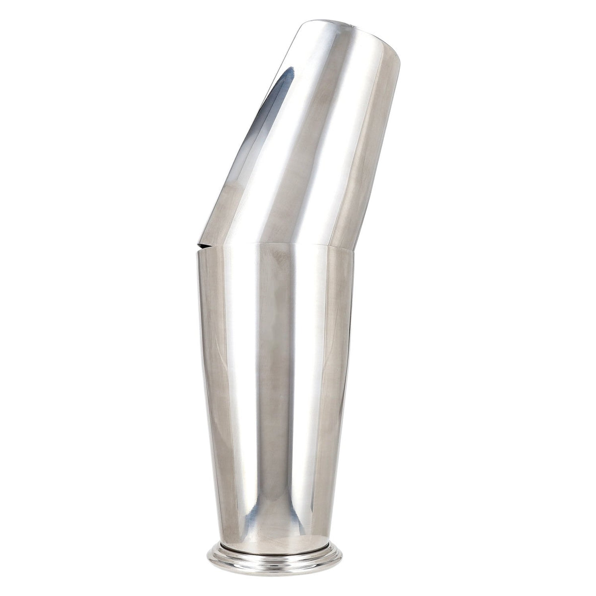 Cocktailshaker met roestvrijstalen beker en getrapte bodem
