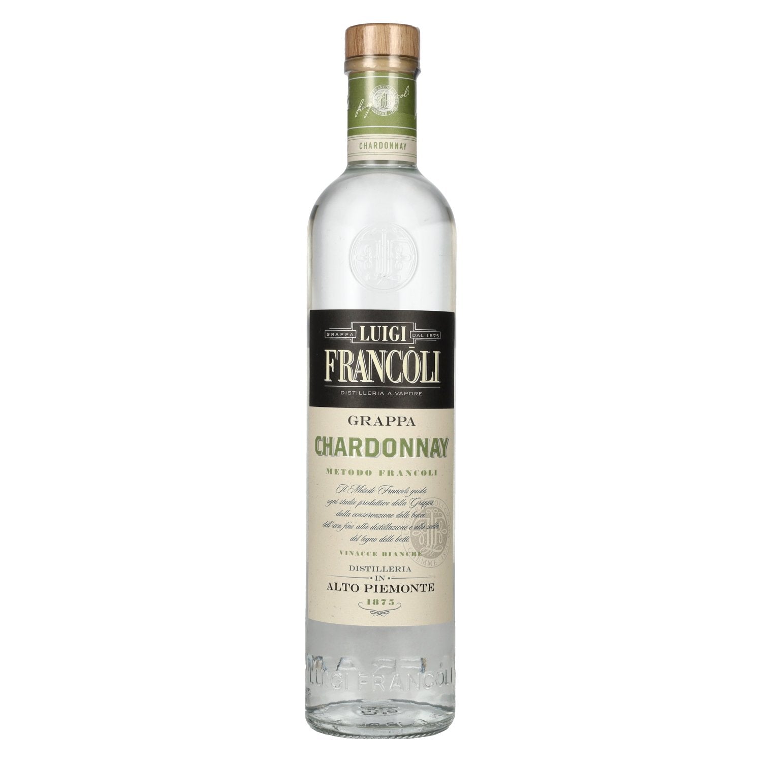 Luigi Francoli Grappa Chardonnay 41,5% Vol. 0,7l