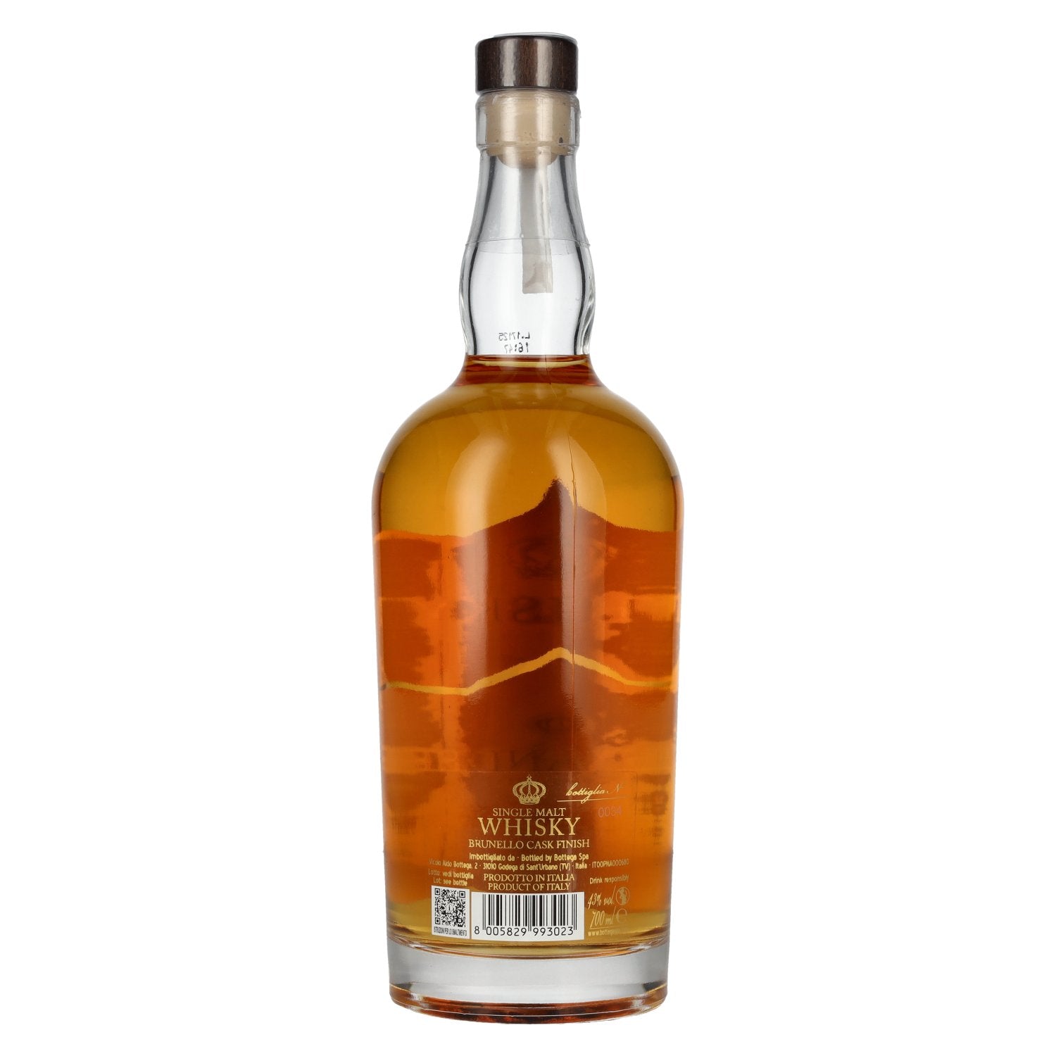ALEXANDER Aqva Di Vita Brunello Cask Finish Single Malt Whisky 43% Vol. 0,7l
