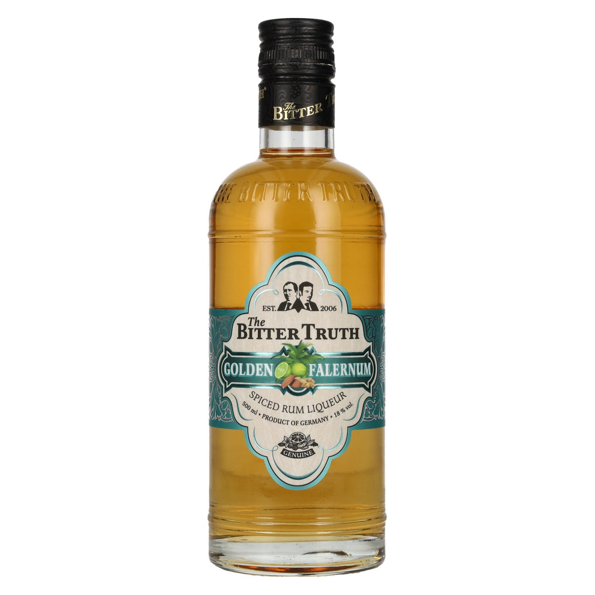 The Bitter Truth Golden Falernum Gekruide Rum Likeur 18% Vol. 0,5l