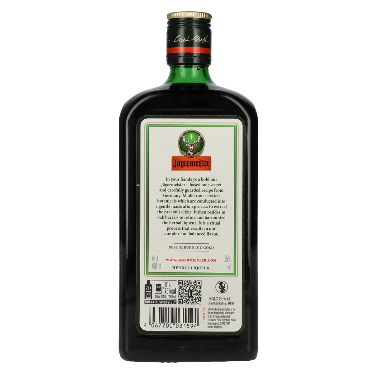 Jägermeister 35% vol. 0.7 l