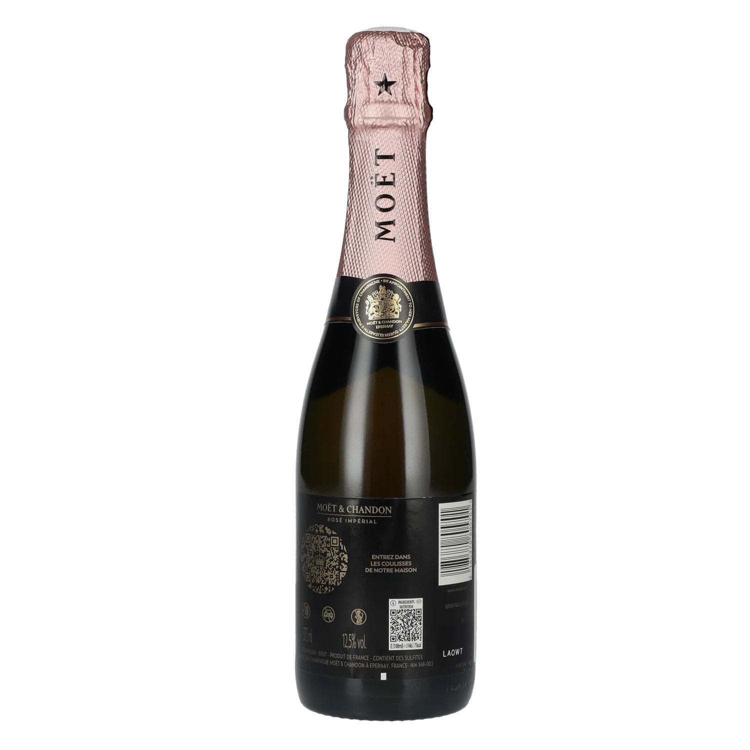 Moët &amp; Chandon Champagne ROSÉ IMPÉRIAL Brut 12,5% vol. 0.375l