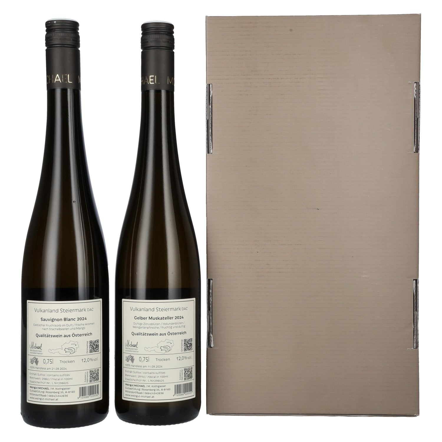 MICHAEL gift set 12% vol. 2x0.75l
