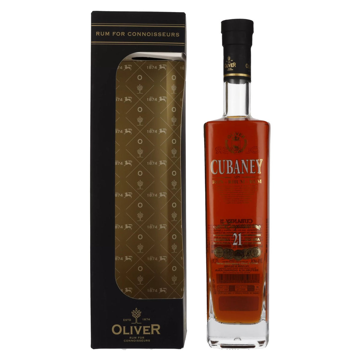 Ron Cubaney EXQUISITO 21 Sistema Solera 38% vol. 0,7 l in geschenkverpakking