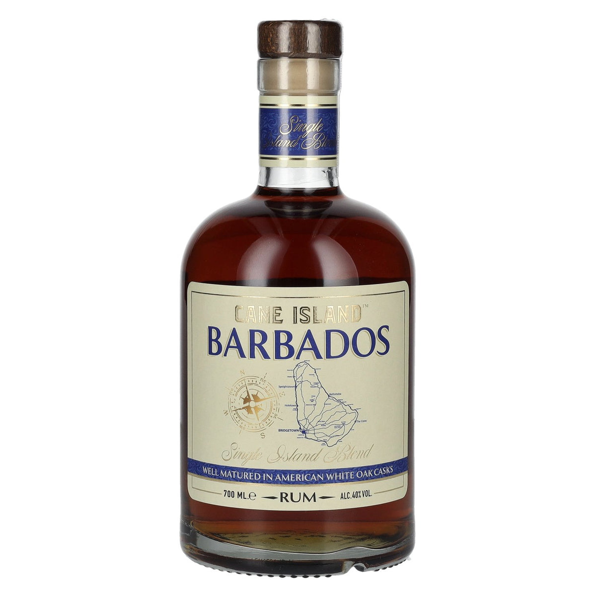 Cane Island BARBADOS Single Island Blend Rum 40% vol. 0,7l