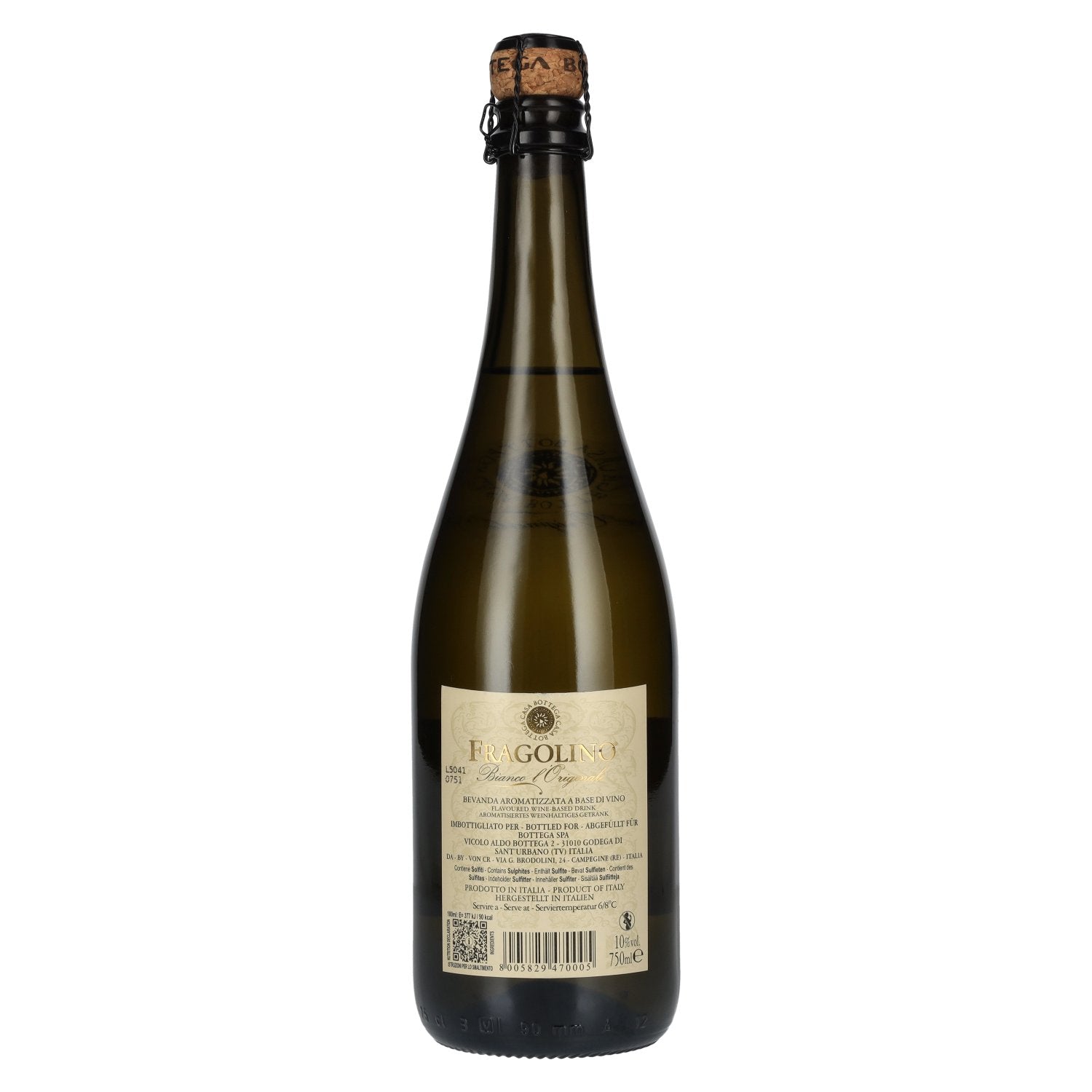 Bottega FRAGOLINO Bianco Country 10% Vol. 0,75l