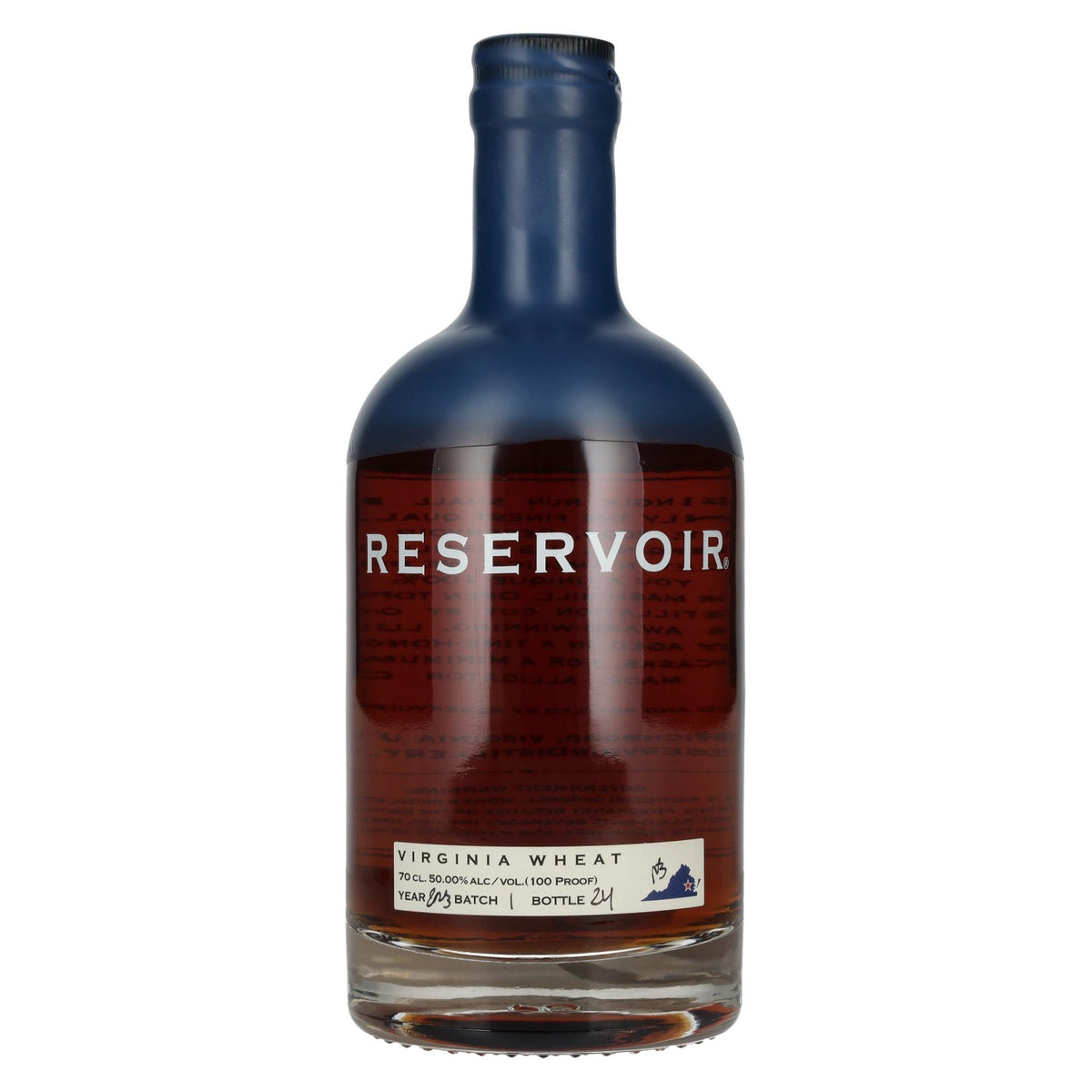 Reservoir Virginia Wheat Whiskey Batch 1, jaar 2023, 50% vol., 0,7 l