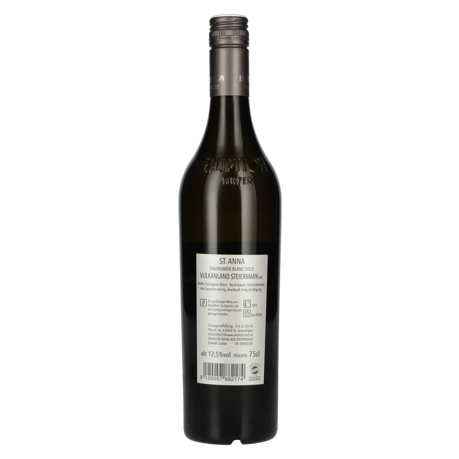 Weinhof Ulrich ST. ANNA Sauvignon Blanc Vulkanland Steiermark DAC 2023 12,5% Vol. 0,75l