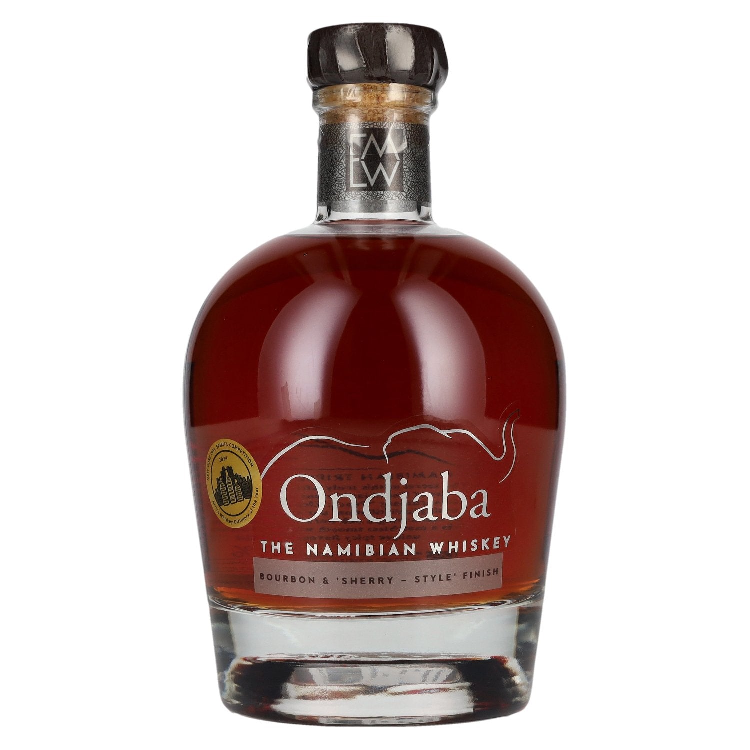 Ondjaba The Namibian Whiskey Single Malt x Sherry Style Finish 51% Vol. 0,7l