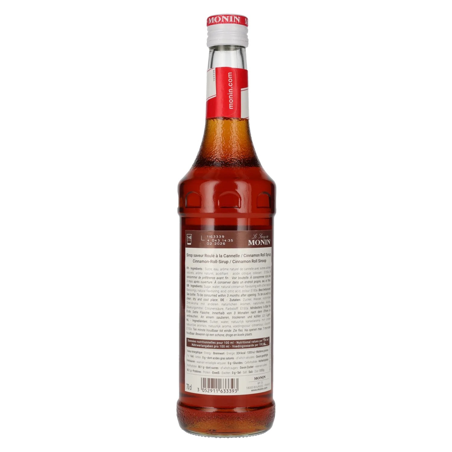 Le Sirop de Monin CINNAMON SNAKE 0,7l