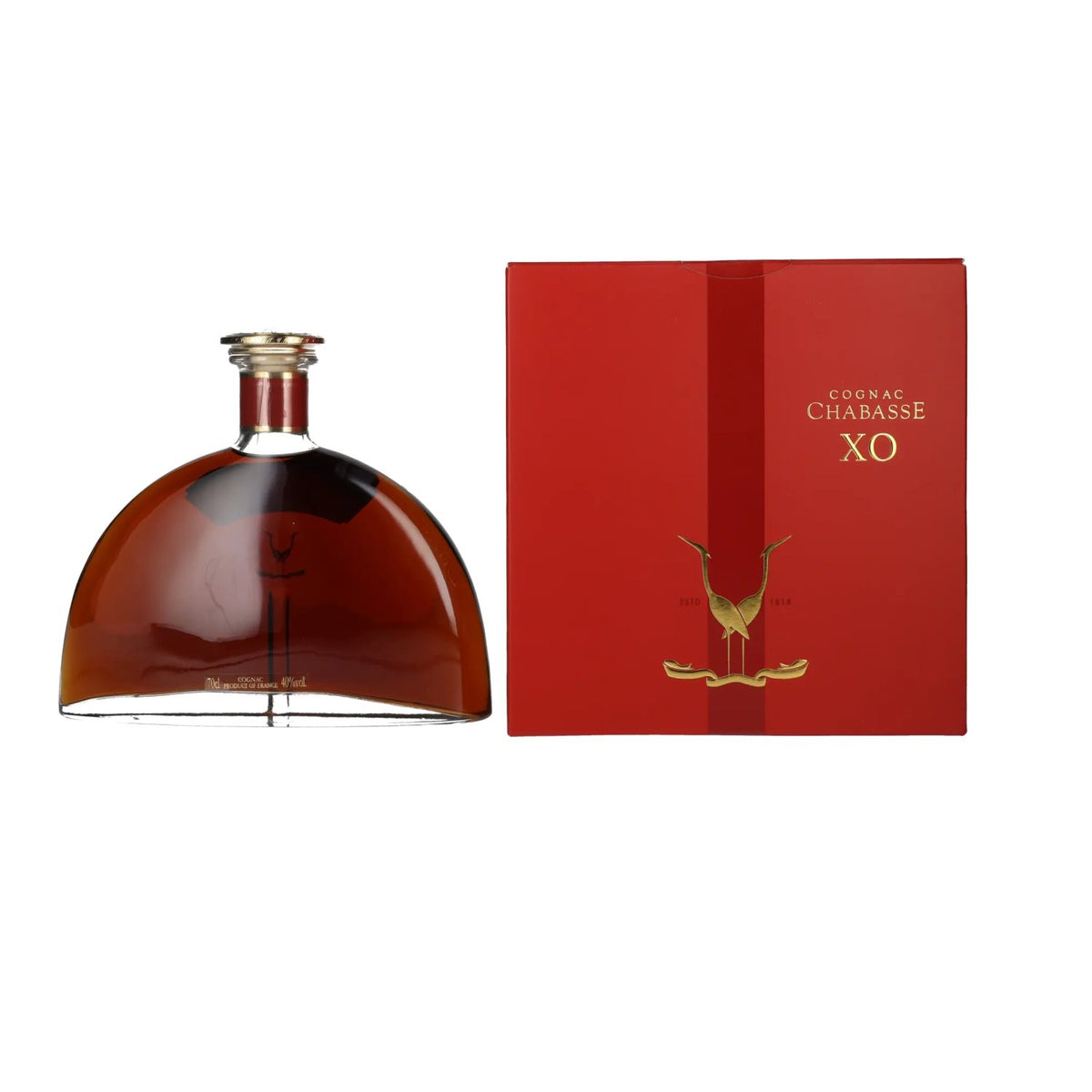 Chabasse XO Cognac 40% Vol. 0,7l in Geschenkbox
