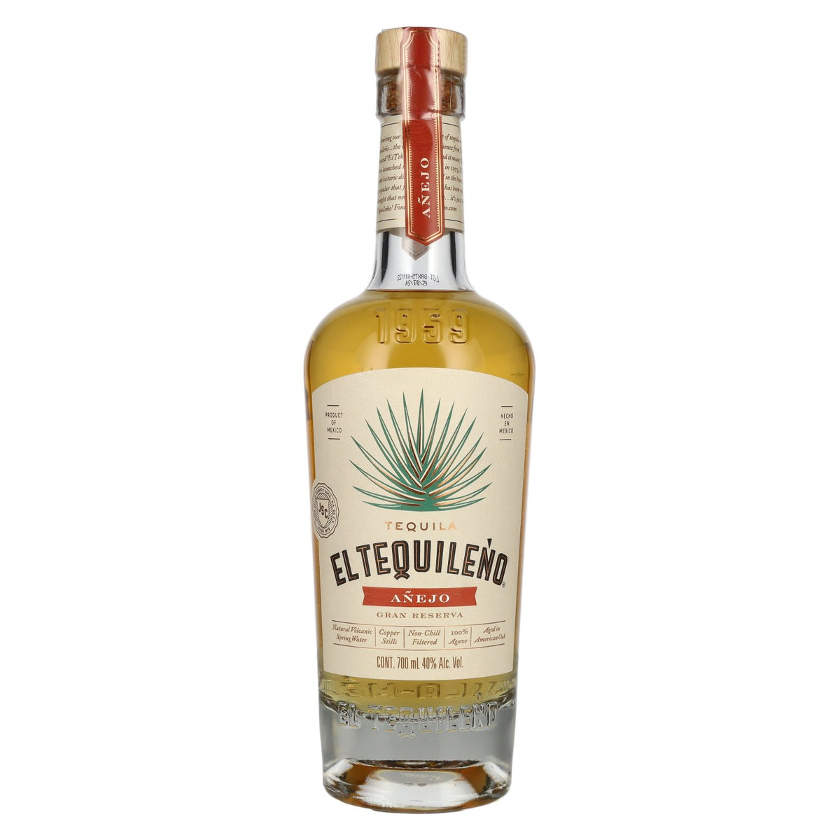 El Tequileño 1959 Añejo 100% Agave 40% Vol. 0,7l