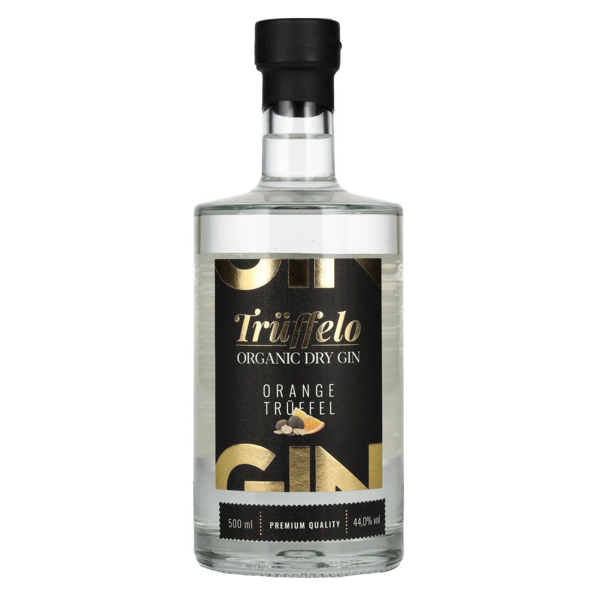 Trüffelo ORANGE TRÜFFEL Biologische Dry Gin 44% vol. 0,5 l