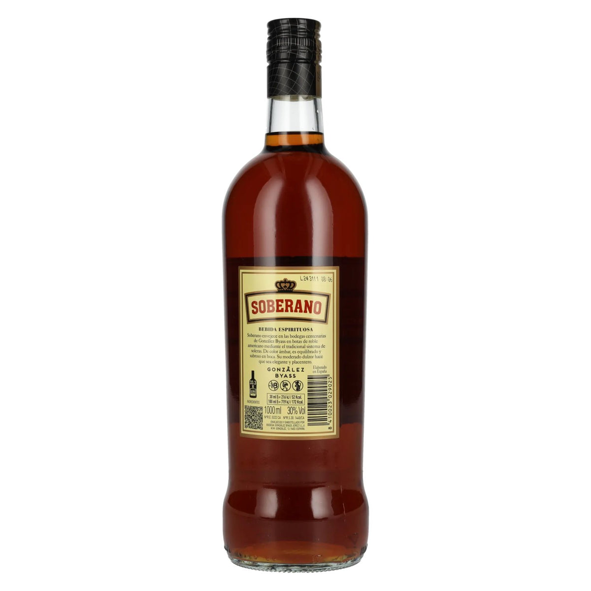 Soberano Solera 30% vol. 1 litre