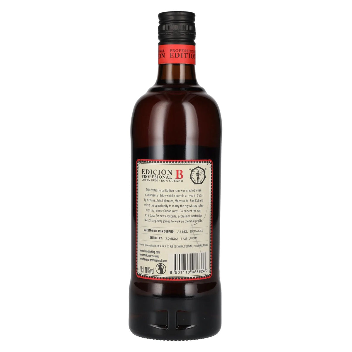 Havana Club EDICIÓN PROFESIONAL B 40% vol. 0,7 l