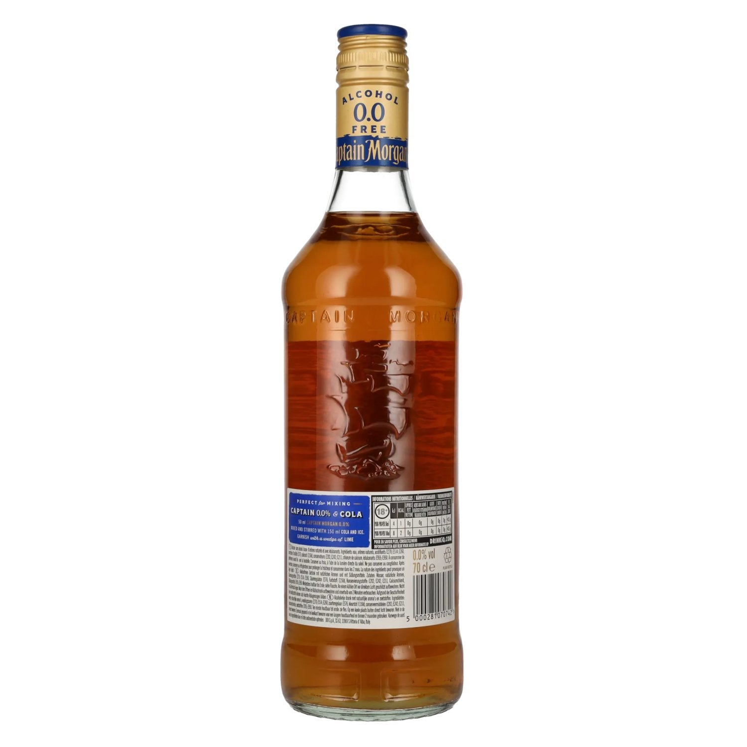 Captain Morgan Original Spiced Gold alcohol free 0.0 0,7l