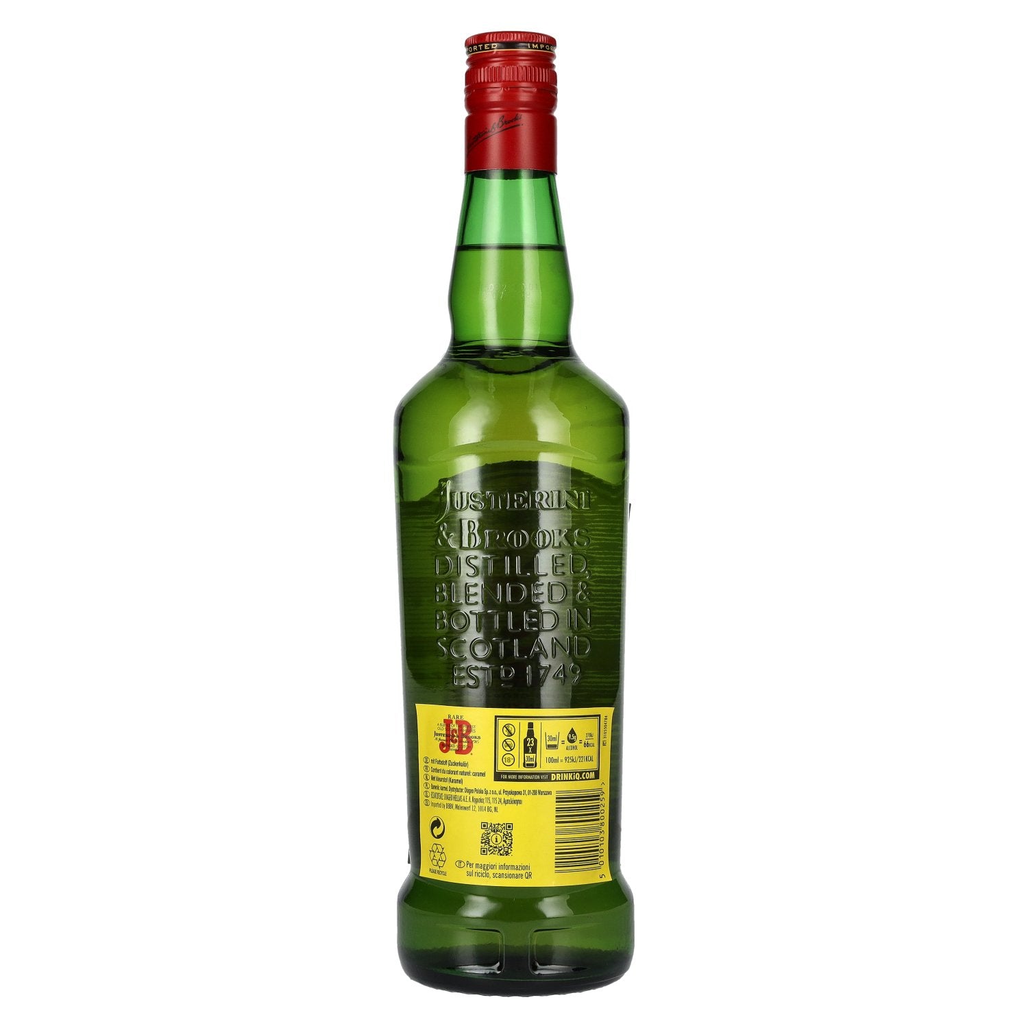 J&amp;B Justerini &amp; Brooks RARE Blended Scotch Whisky 40% Vol. 0,7l