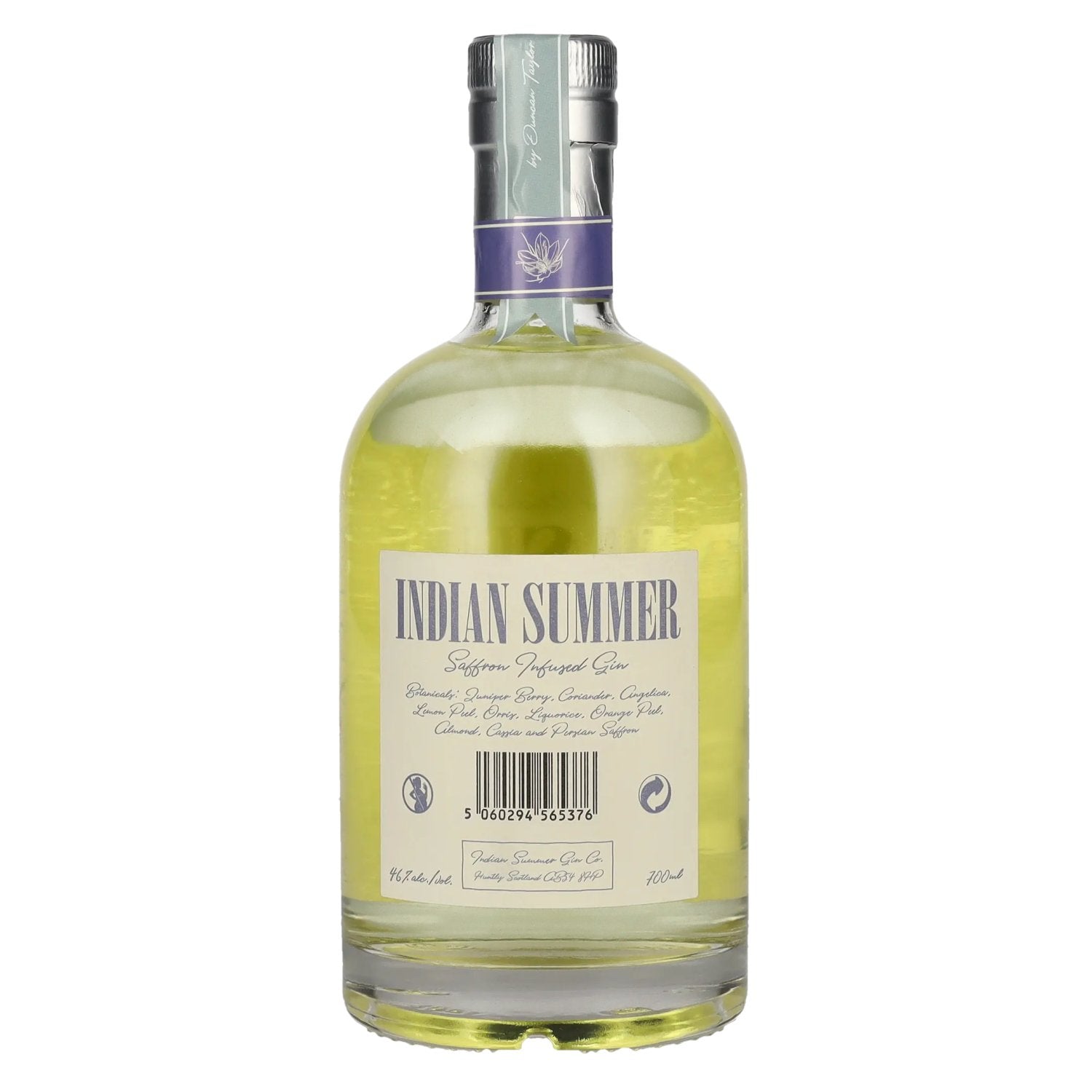 Duncan Taylor Indian Summer Saffron Gin 46% Vol. 0,7l