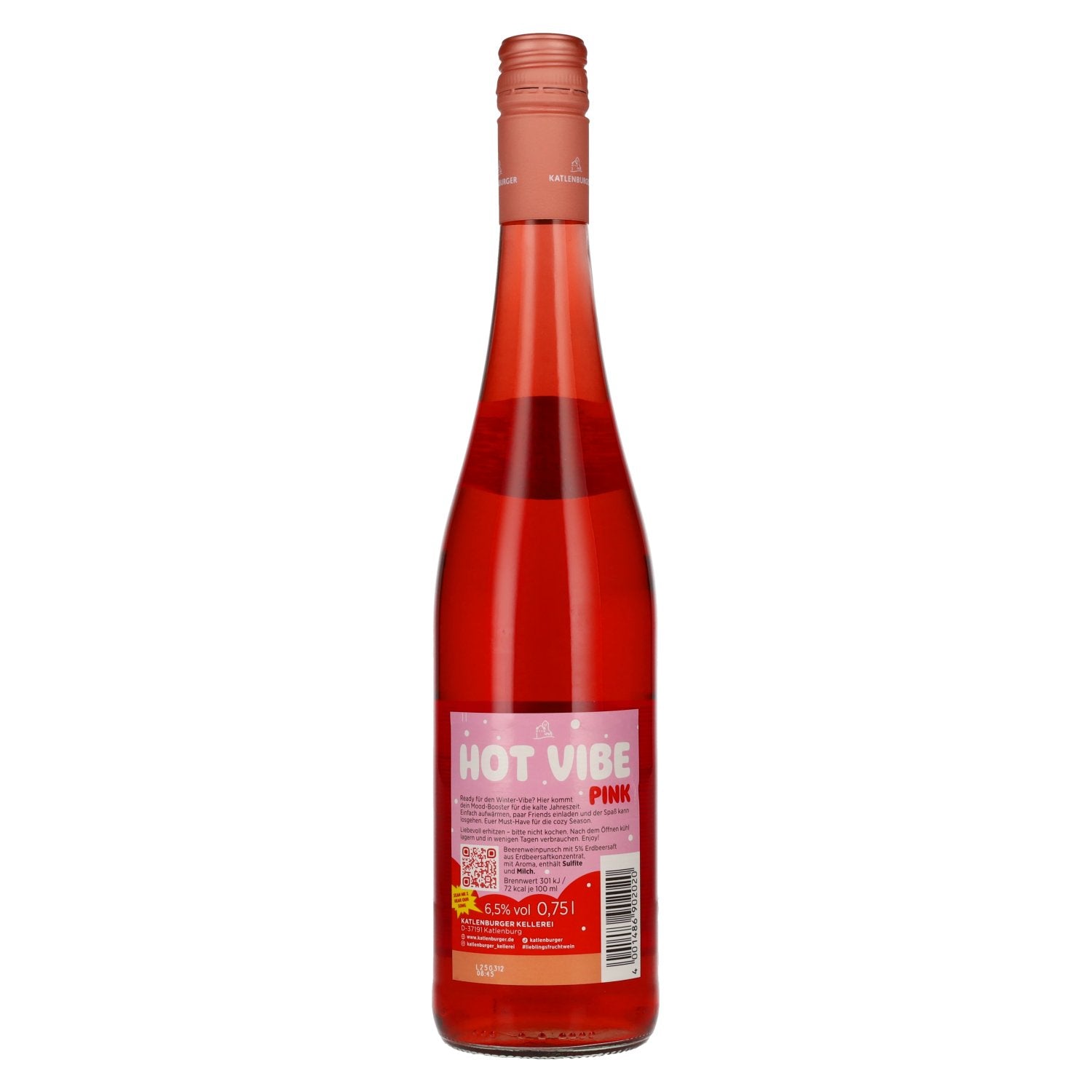 Katlenburger Hot Vibe Pink 6,5% vol. 0,75l