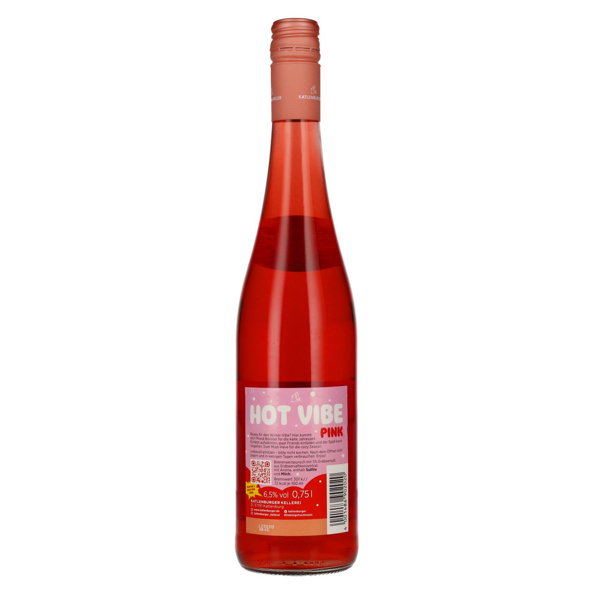 Katlenburger Hot Vibe Pink 6.5% ABV 0.75l