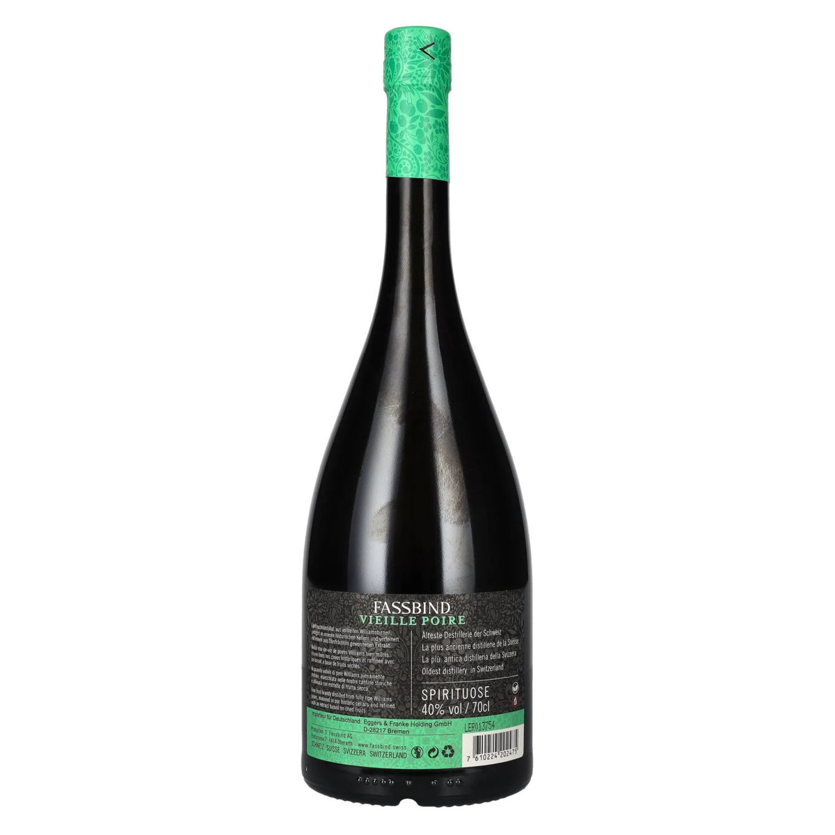 Fassbind Les Vieilles Barriques VIEILLE POIRE 40% vol. 0.7 l
