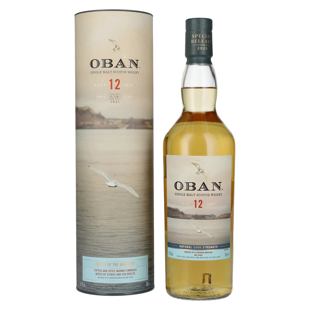 Oban 12 Years Old HEART OF THE HARBOUR Single Malt Special Release 2025 54,7% Vol. 0,7l in Geschenkbox