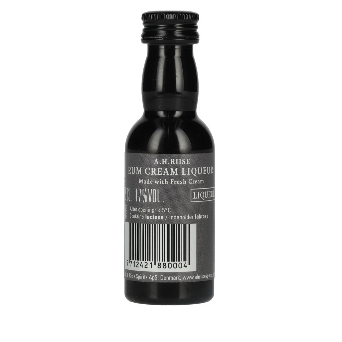 A.H. Riise Rum-crème likeur PET 17% Vol. 0,05l
