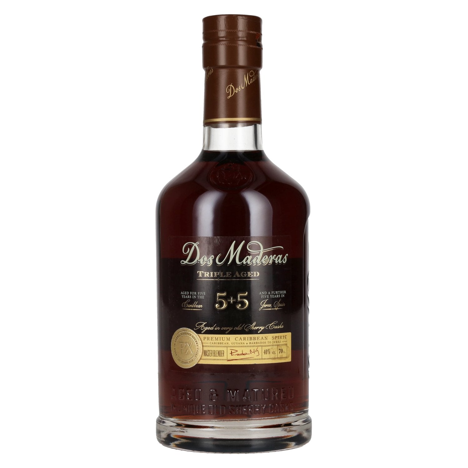 Dos Maderas PX 5+5 Years Old Triple Aged Spirit Drink 40% vol. 0.7 l