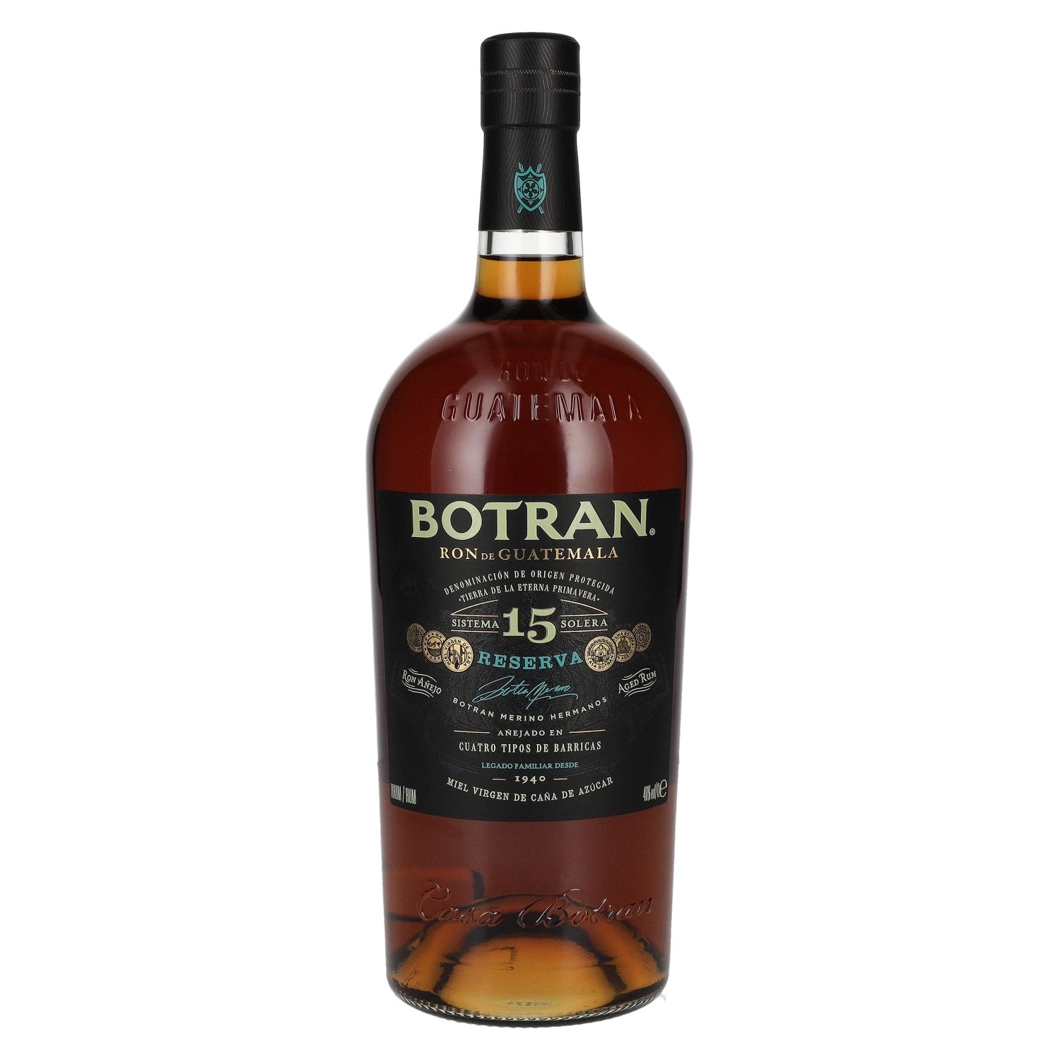 Botran Ron Añejo Reserva 15 Sistema Solera 40% vol. 1l