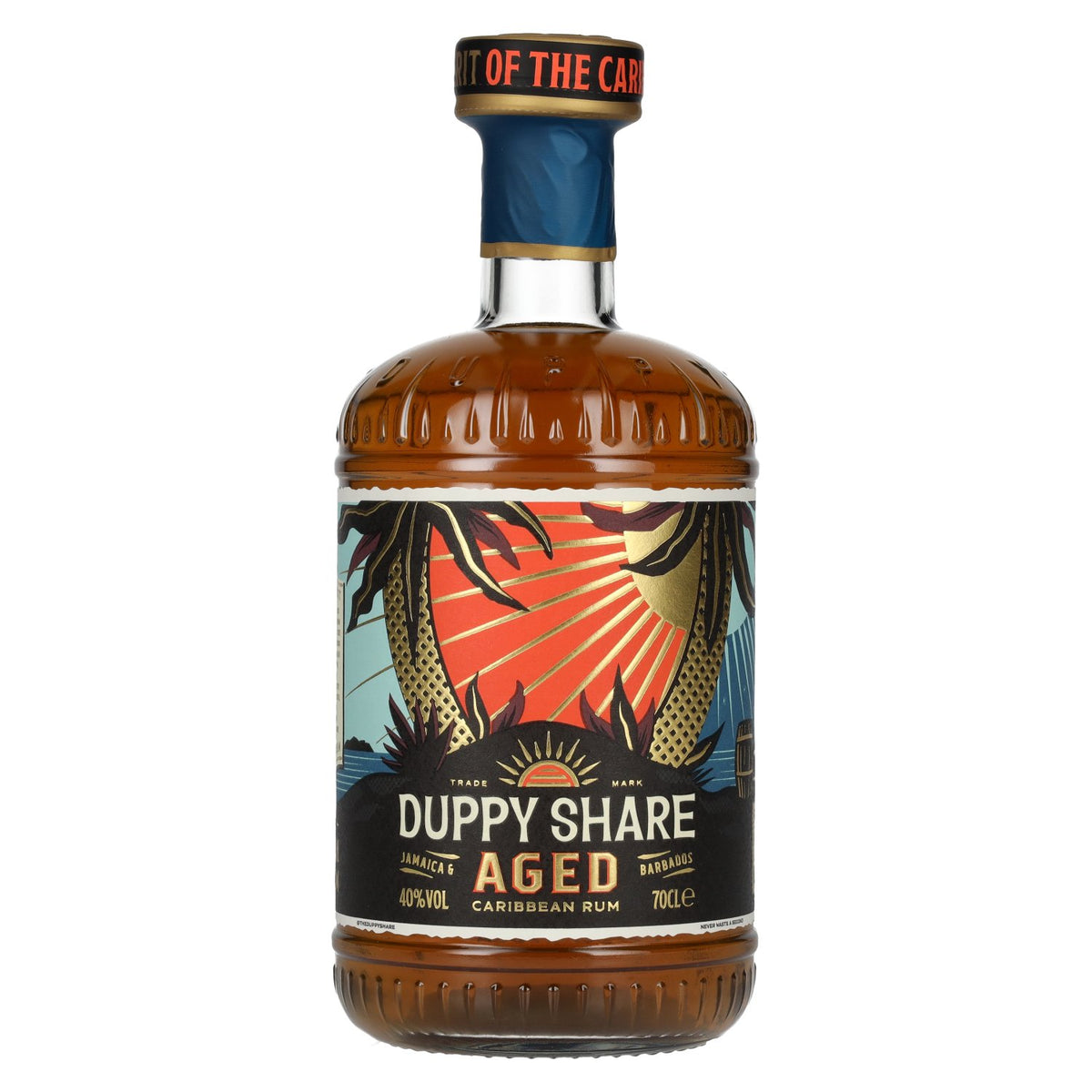 Duppy Share Aged Caribbean Rum 40% Vol. 0,7l
