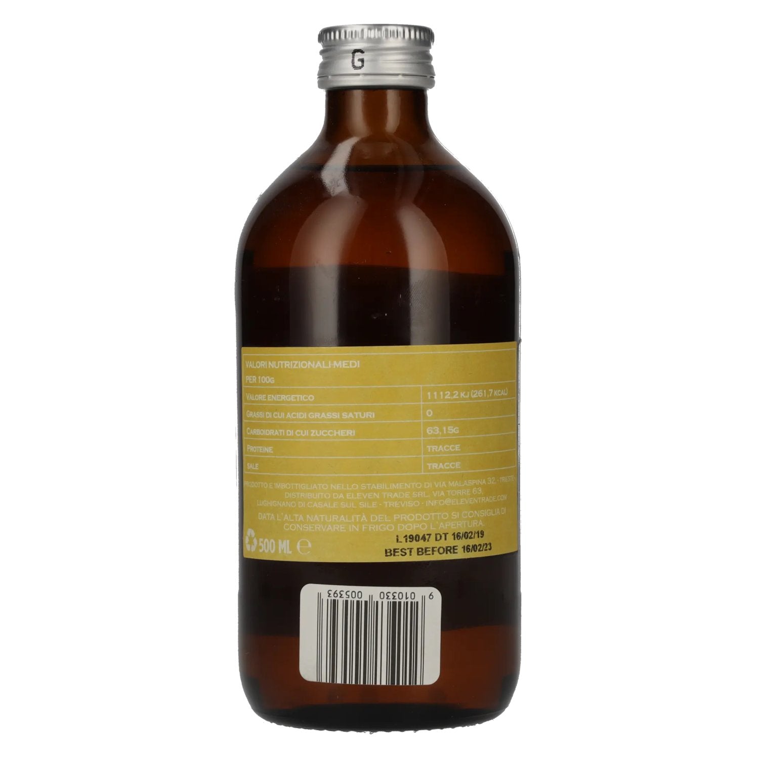 Wild Bark Quinine GINGER Small Batch Tonic Syrup 0.5l