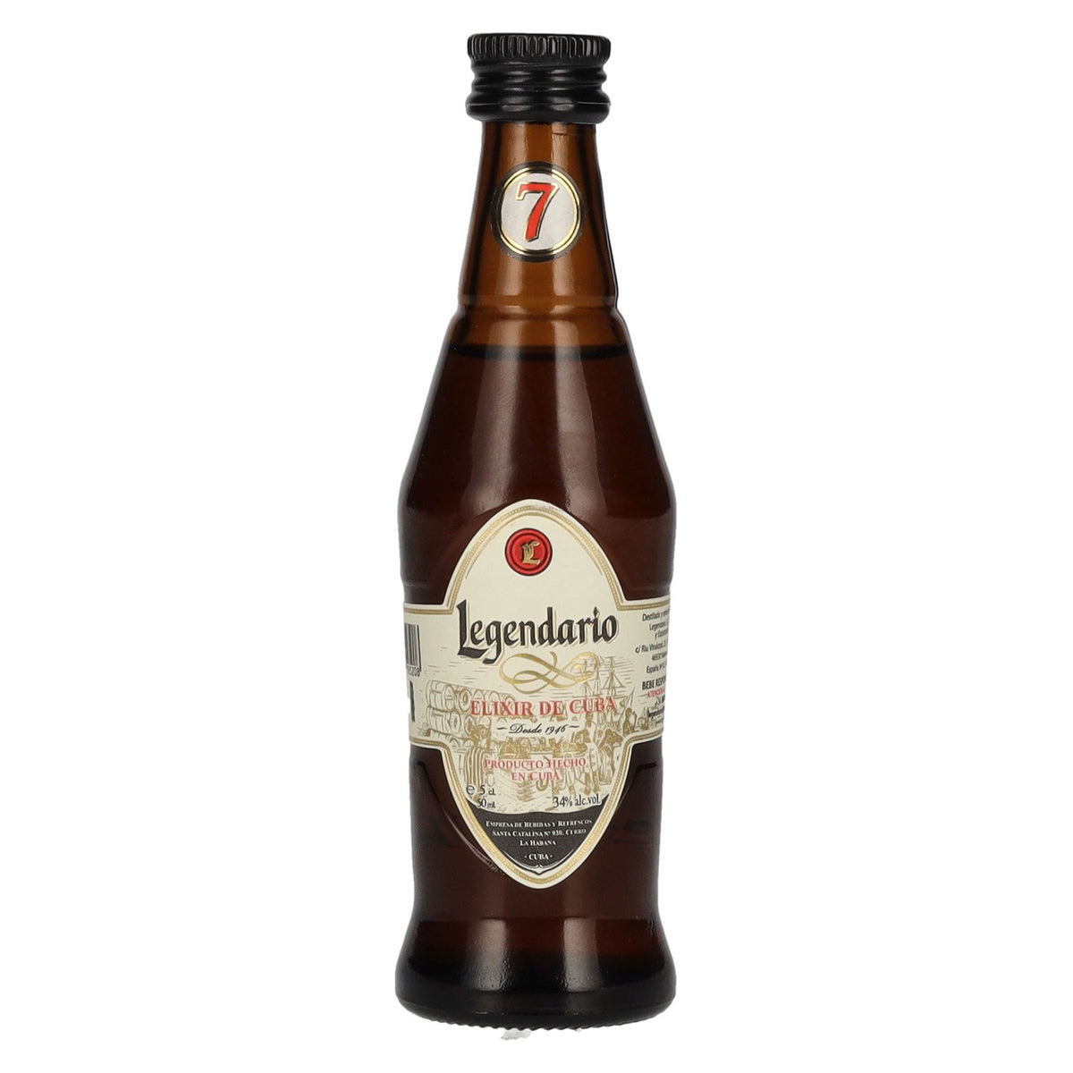 Legendario Elixir de Cuba 34% vol. 0,05 l