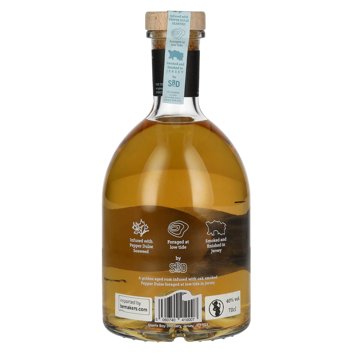 The Tidal Gold Rum 40% vol. 0,7 l