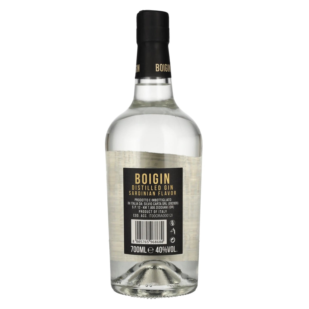 Silvio Carta Boigin Distilled Gin 40% ABV 0.7l
