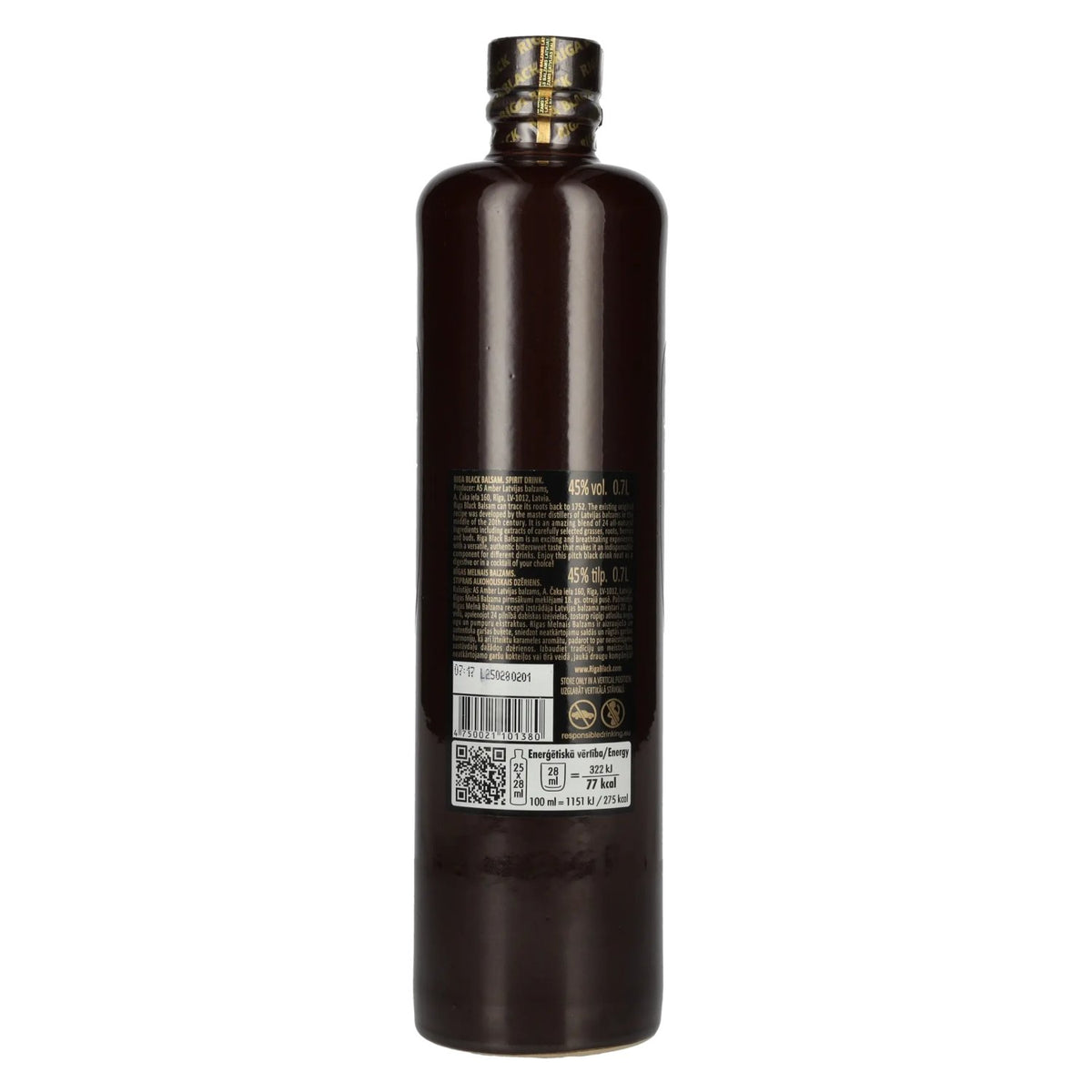 Riga Black Balsam 1752 ORIGINAL Recipe 45% vol. 0.7 l