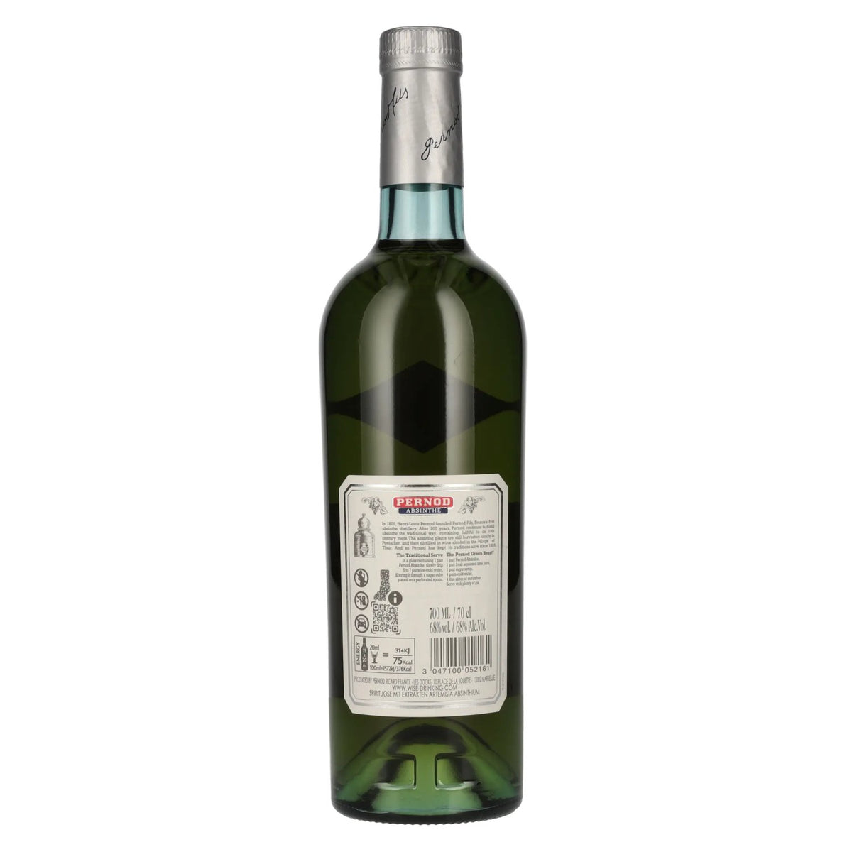 Absinthe Pernod 68 % vol., 0,7 l