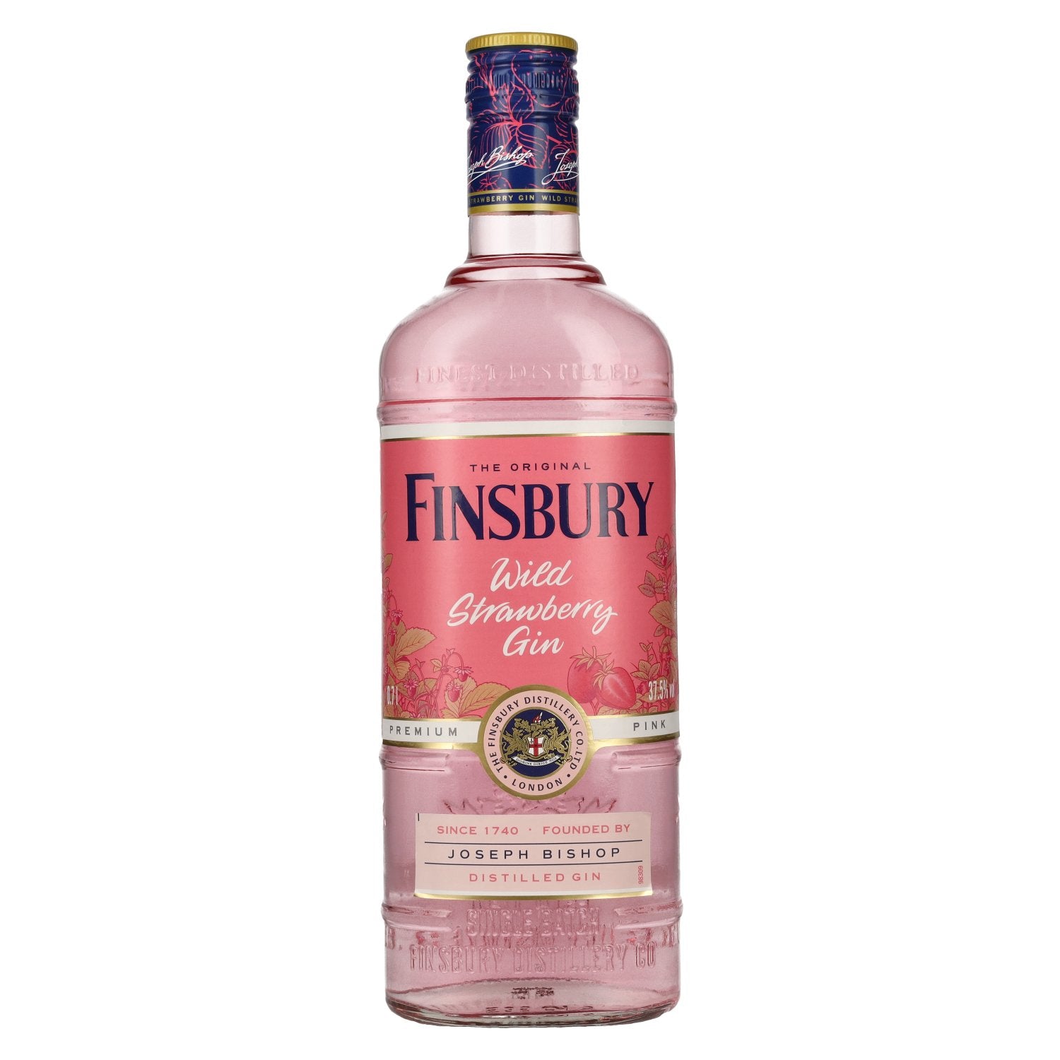 Finsbury Wilde Aardbei Gin 37,5% Vol. 0,7l