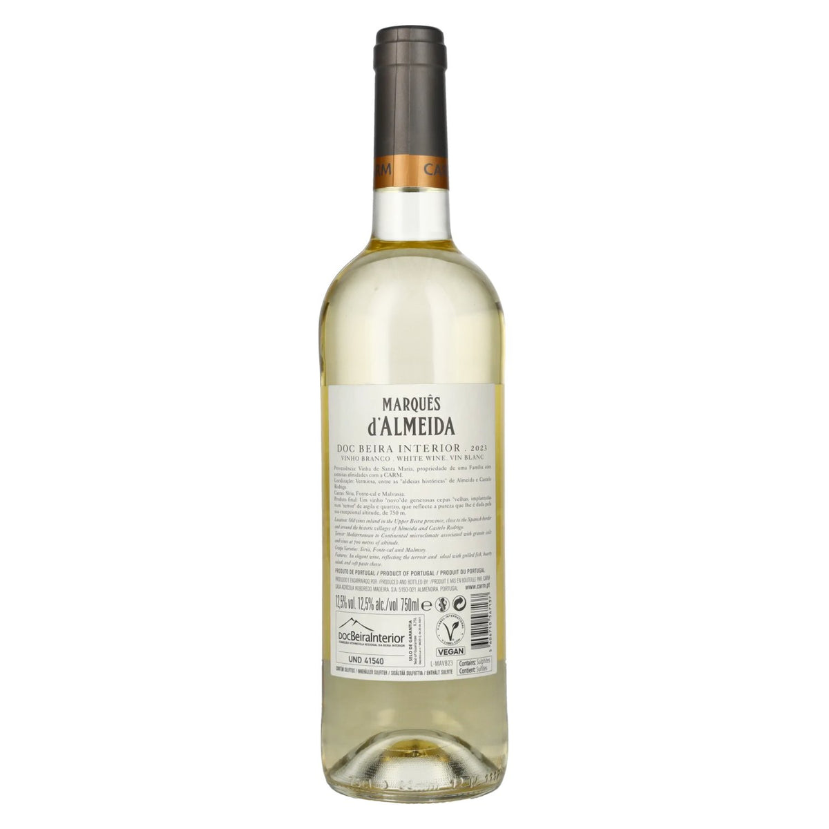 CARM Marquês d'Almeida Beira Interior Branco 2023 12,5% Vol. 0,75l
