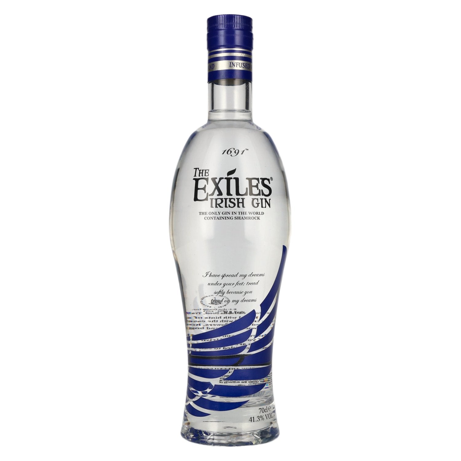 The Exíles Irish Gin 41,3% vol. 0,7 l