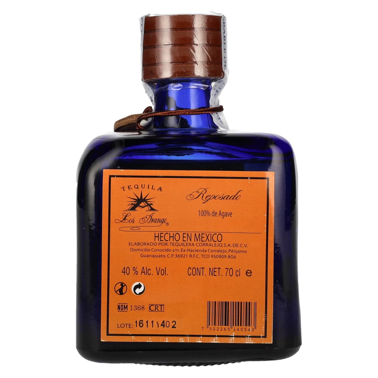 Los Arango Tequila Reposado 100% Agave 40% ABV 0.7l